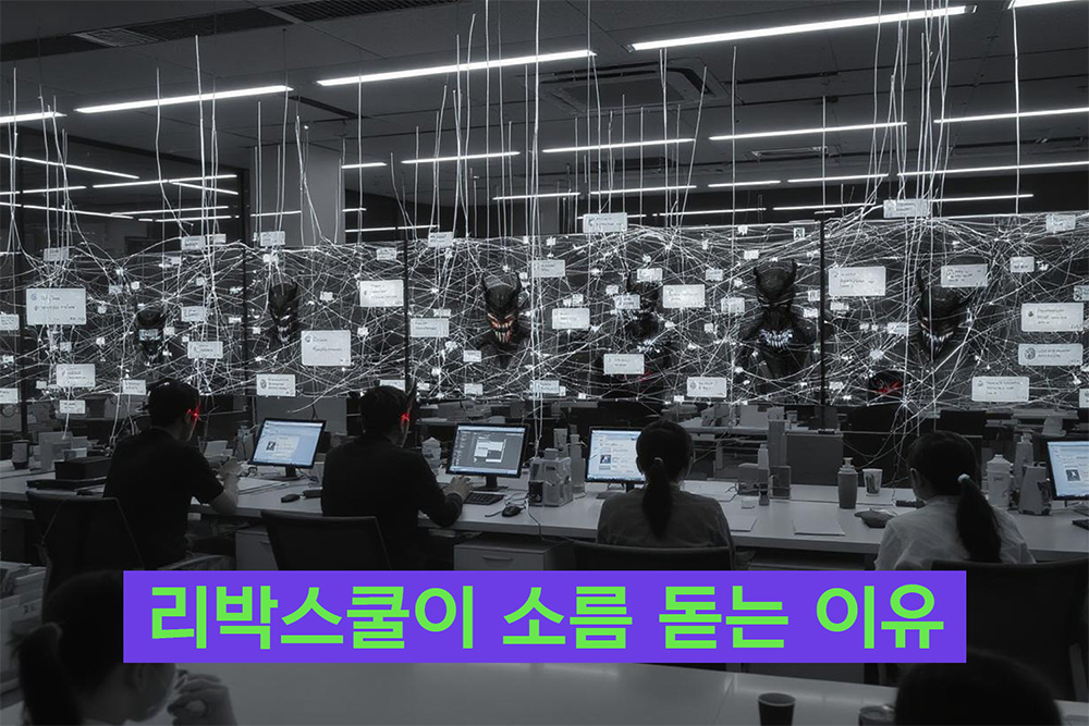 리박스쿨댓글조작