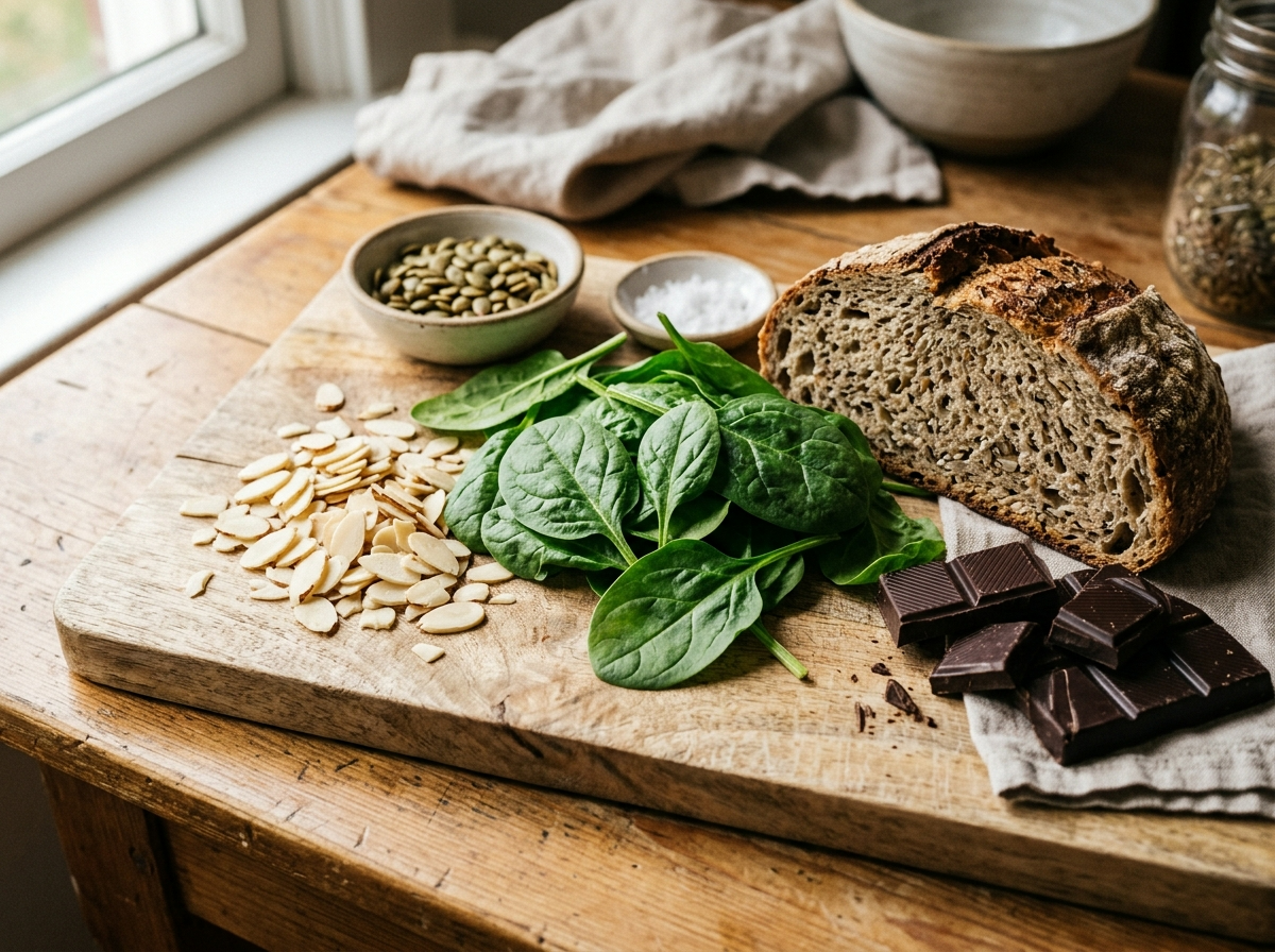 마그네슘풍부식품-근육회복-수면개선