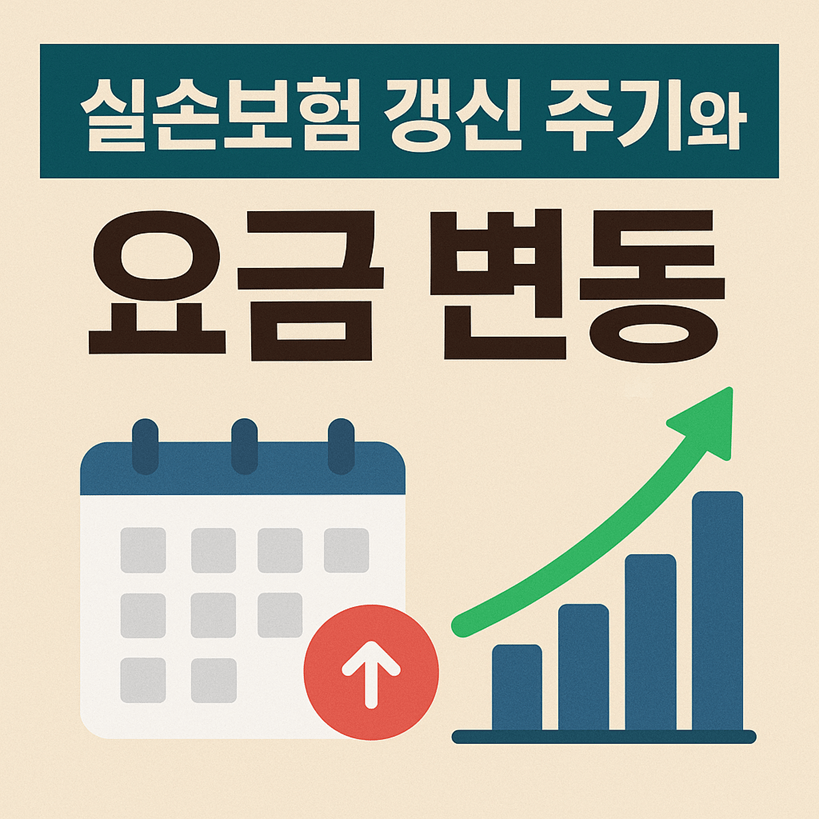 실손보험 갱신 주기와 요금 변동