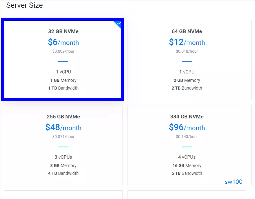 VULTR 서버 구매 과정 7