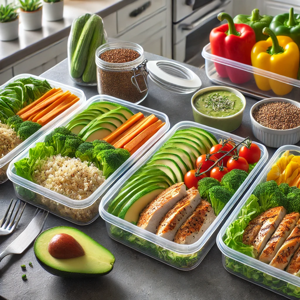 식단을 표현한 이미지