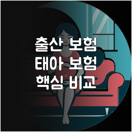 출산 보험 vs 태아 보험: 예비 부