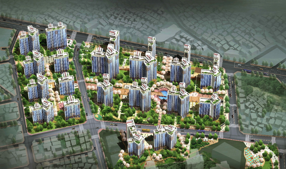 전농8구역-재개발-아파트-조감도