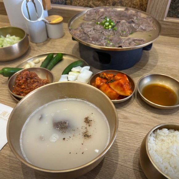 광안리 한월관 메뉴 이미지