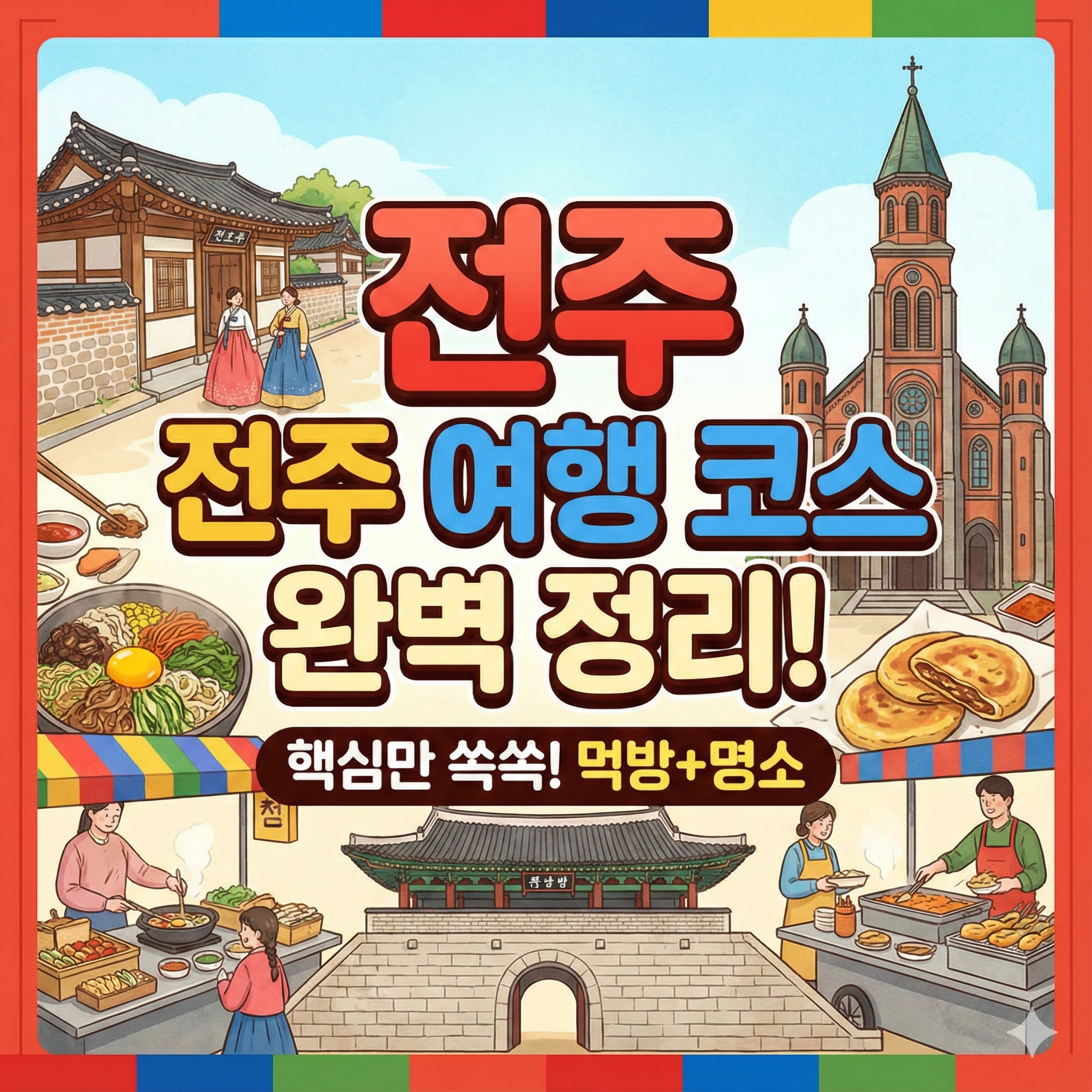 전주 여행코스 완벽 정리|아이랑 즐기는 한옥 체험+복합문화 도서관
