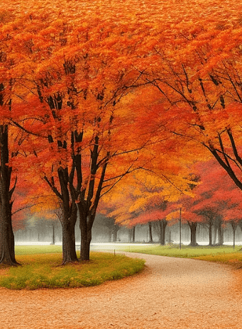 2023년 단풍시기 예측지도