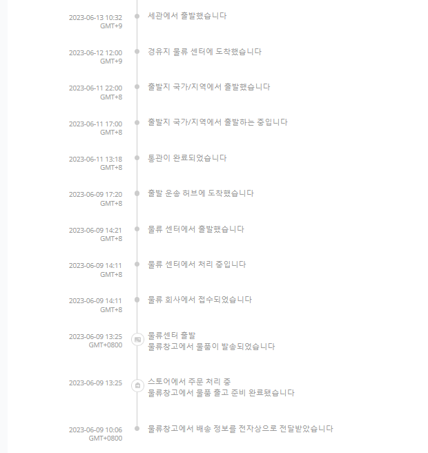 알리익스프레스 배송조회