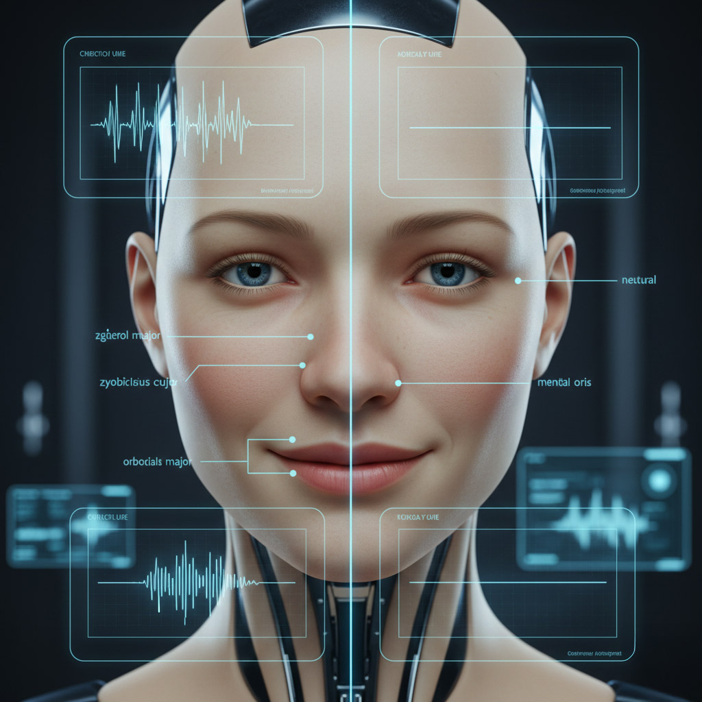 휴머노이드 얼굴의 소리-표정 불일치 문제