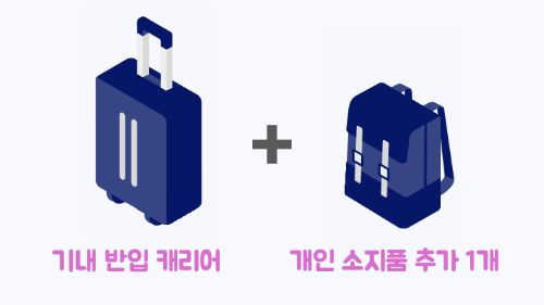 기내반입-캐리어-사이즈-20인치-24인치-항공사-기준