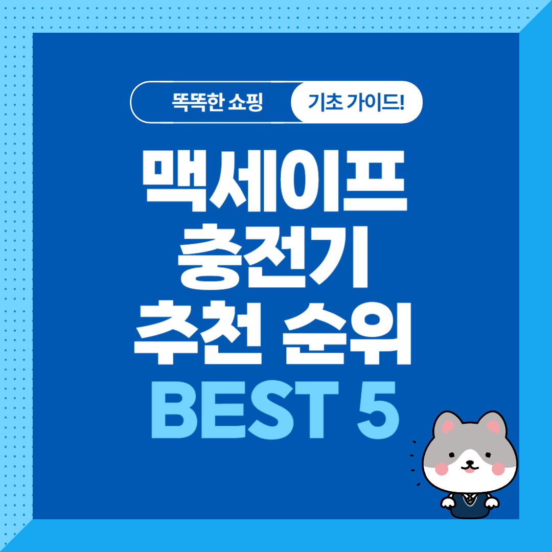 가성비 맥세이프 충전기 추천 순위 비교