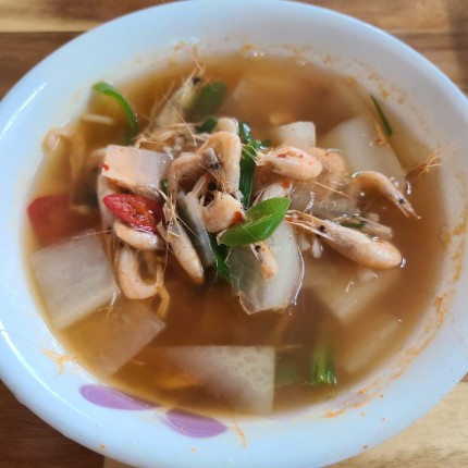 새우된장국-끓이기