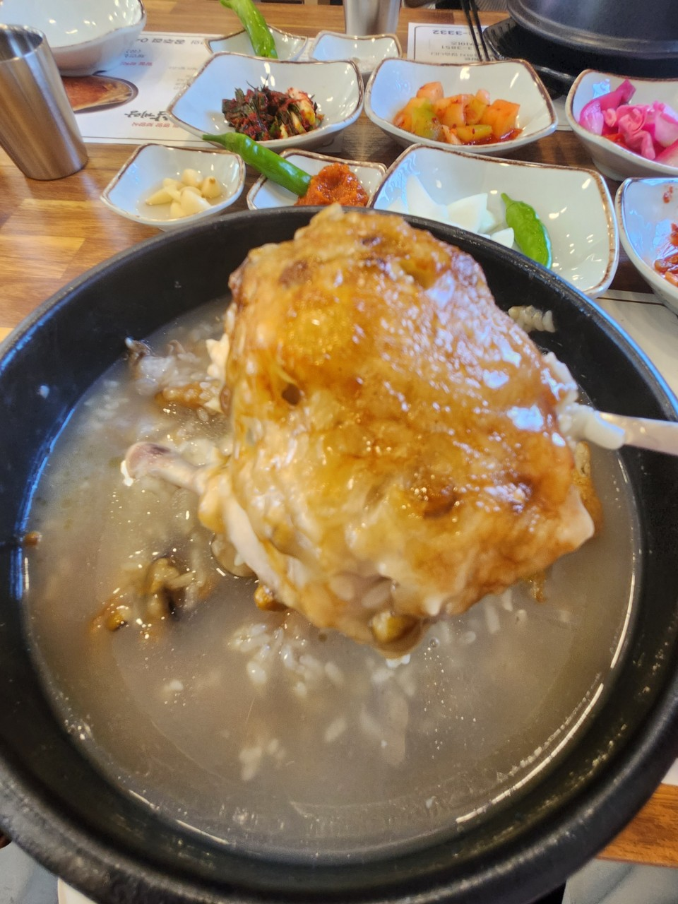 누룽지본가 버들 유가네 누룽지삼계탕