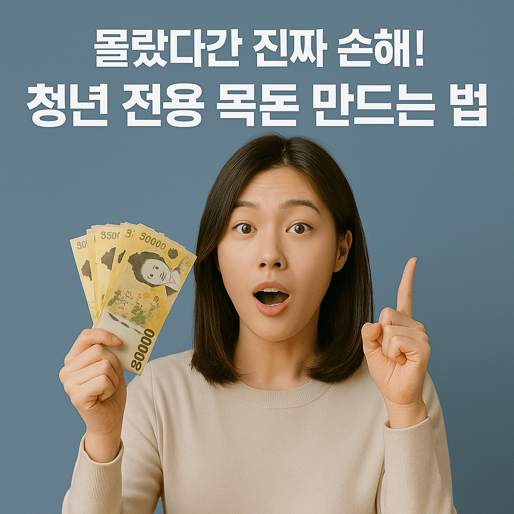 청년 전용 목돈 만드는 법 썸네일 이미지