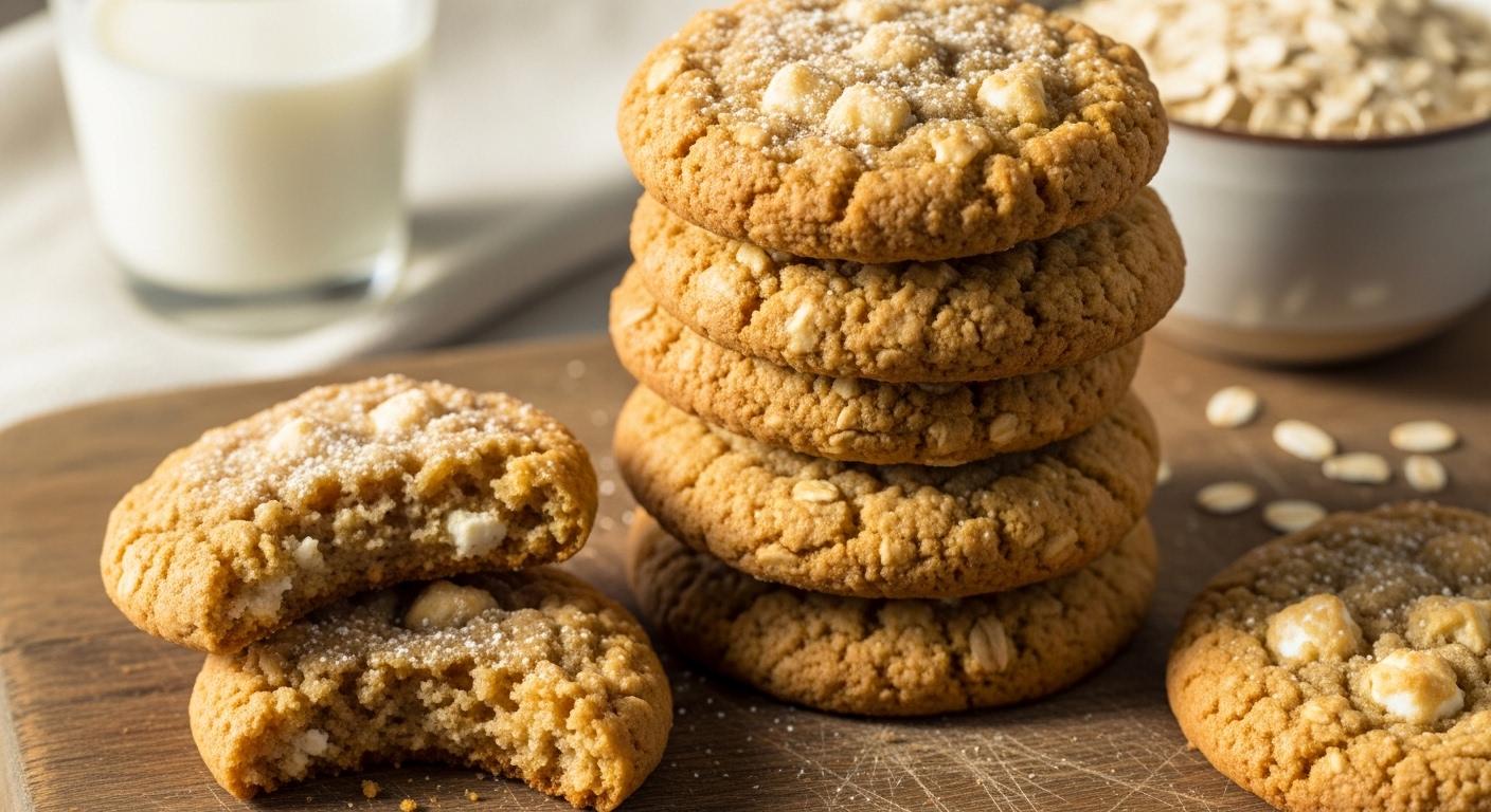 오트밀 분유 쿠키 : 아기 간식