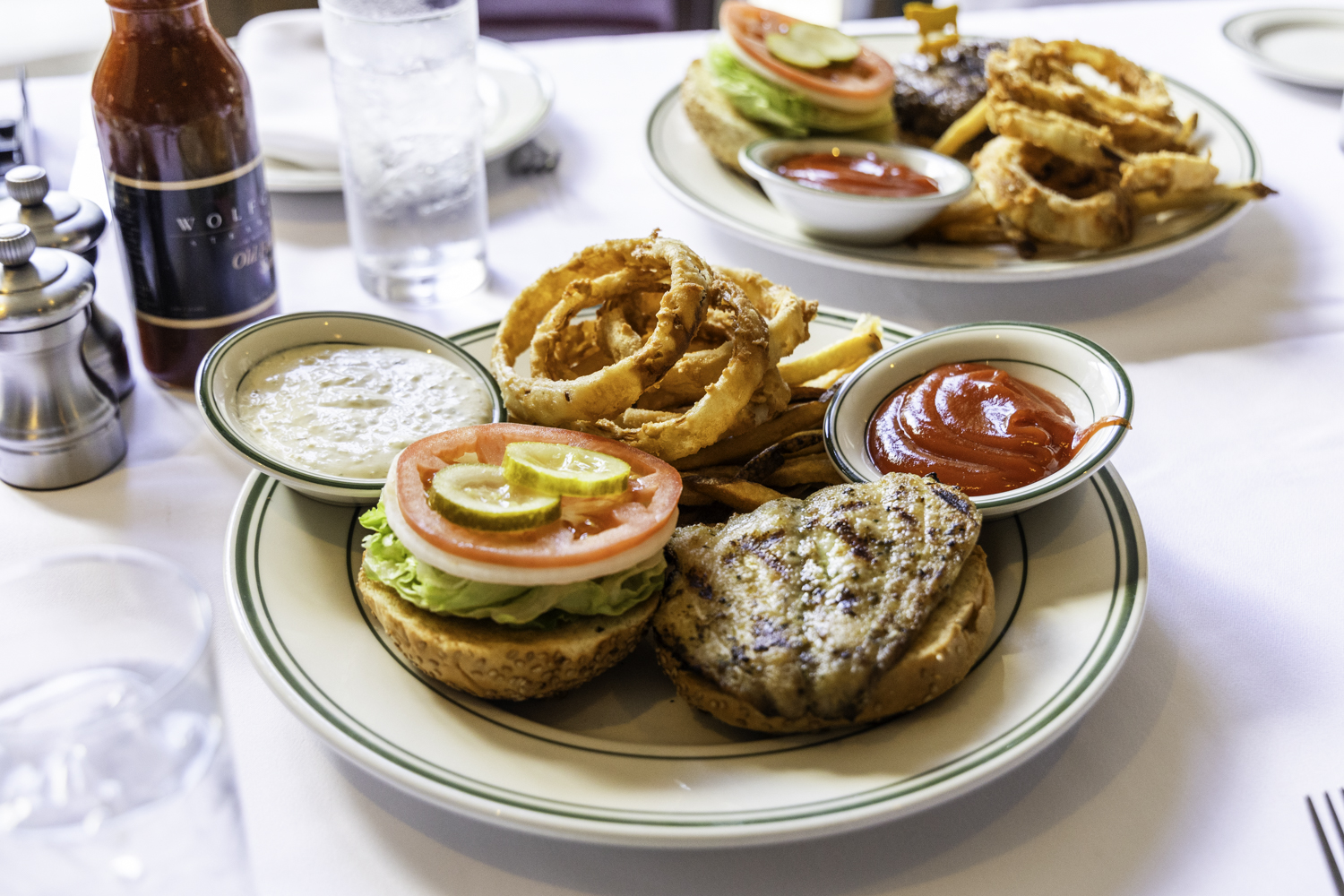 울프강 스테이크 하우스 피쉬버거