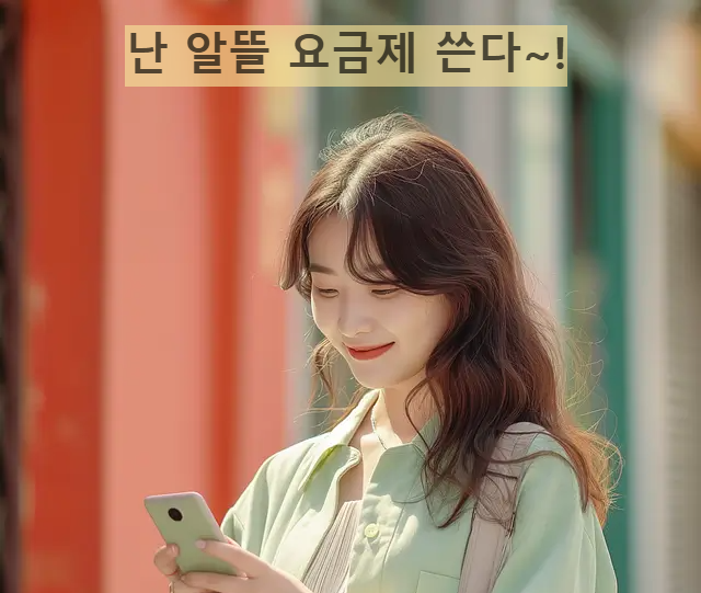 자급제폰 + 알뜰요금제