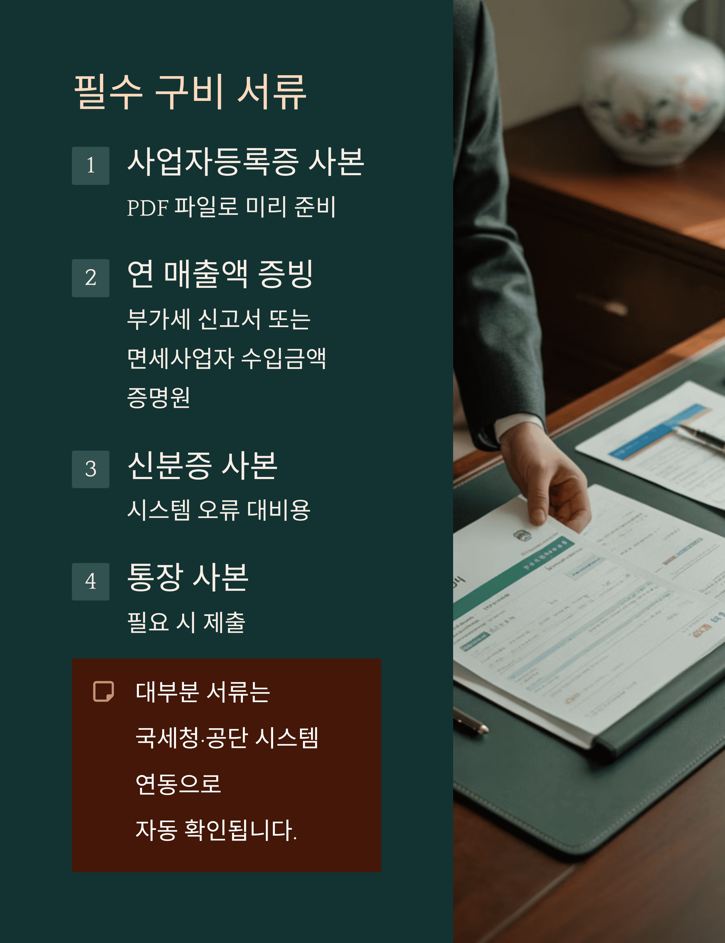 소상공인 부담경감 크레딧 50만원 구비 서류