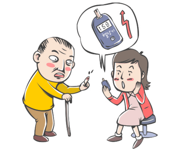 당뇨-일러스트