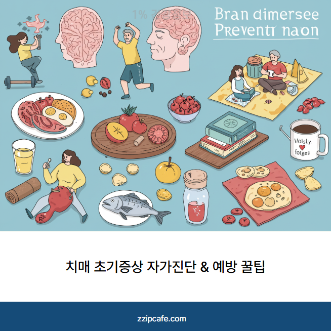 혹시 나도...? 치매 초기증상 자가진단 & 예방 꿀팁 총정리!