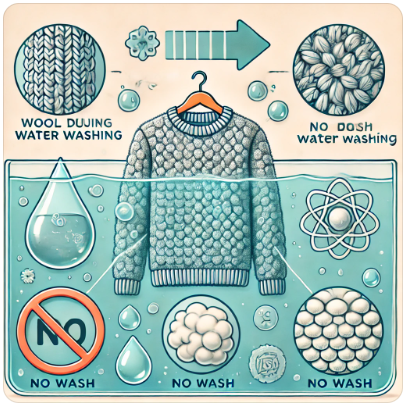 물세탁하면 망가지는 울 소재의 비밀