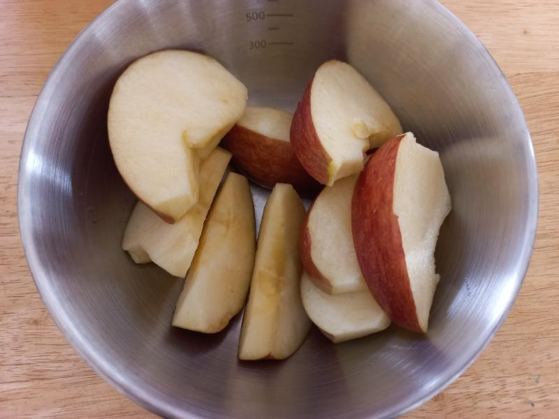 껍질째 먹는 사과 손질법