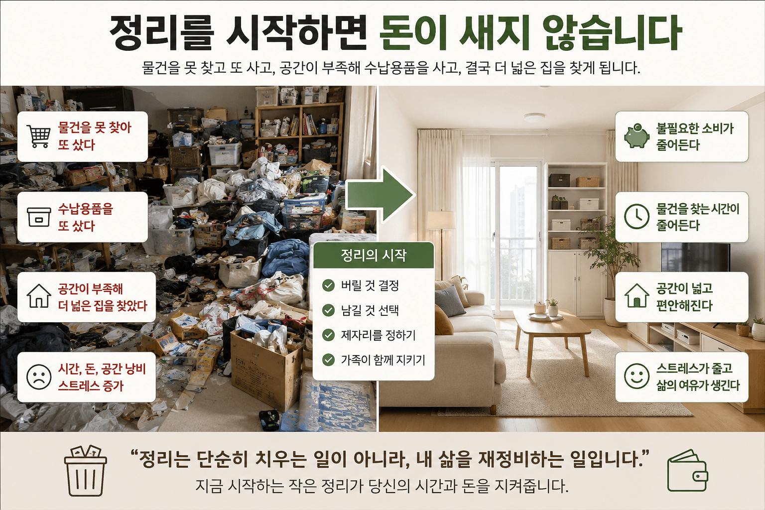 집 정리와 소비