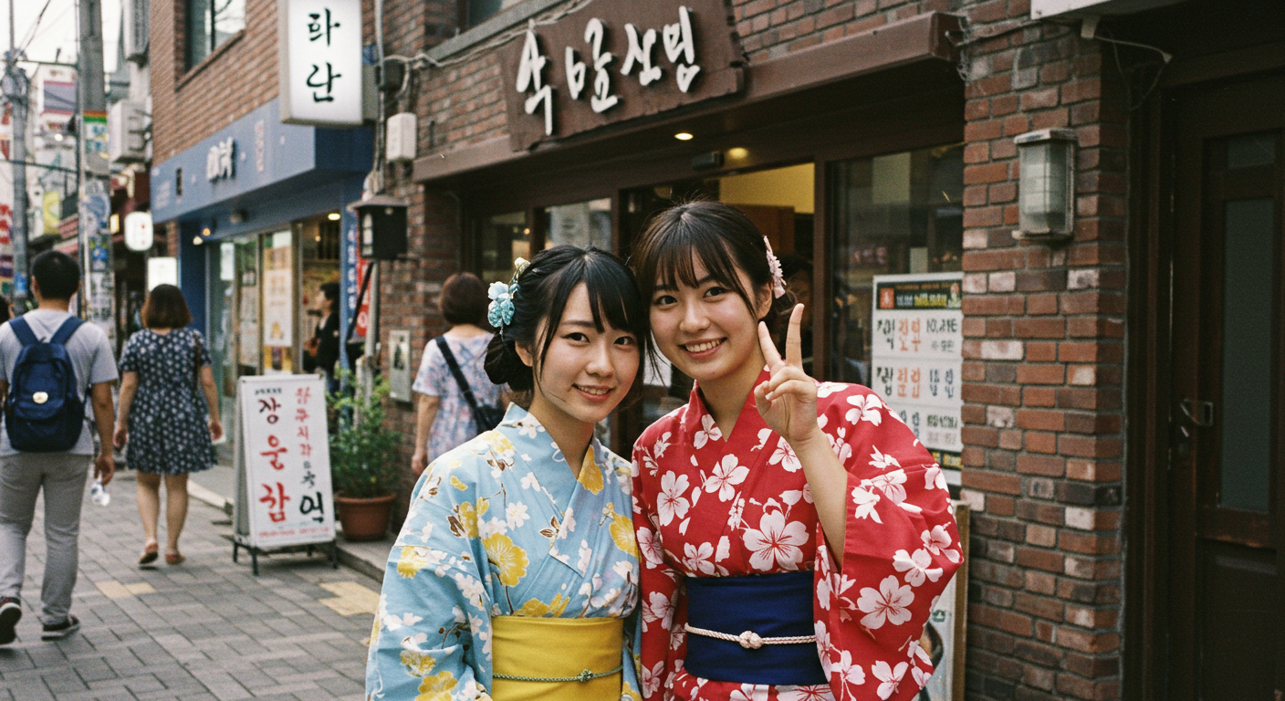 일본 여자친구 