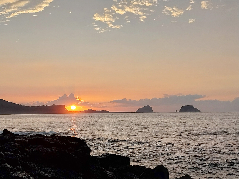 서귀포 법환바다 일출