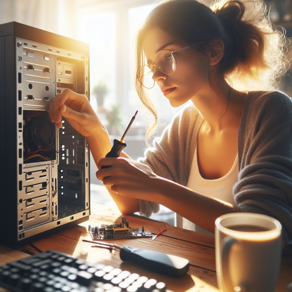 컴퓨터 및 노트북 파워서플라이어 전기 스파크로 전원 안켜짐 증상