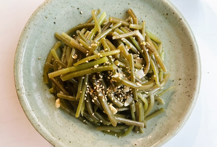 고구마 줄기 나물 황금레시피 - 별미 반찬 제대로 만드는 법