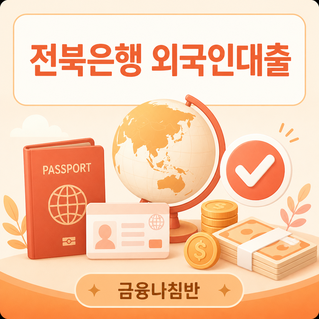전북은행 외국인대출