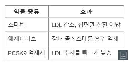 콜레스테롤 처방약