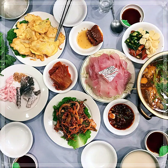 sbs 모닝와이드 전남 목포 더위야 가라 여름 보양식, 민어 코스 요리 맛집