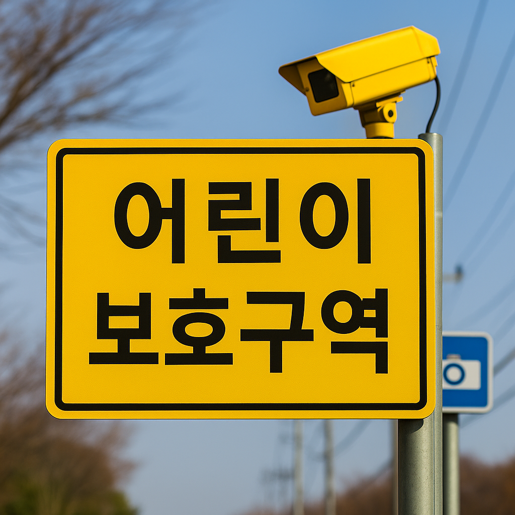 스쿨존 위반 방지 팁 단속 카메라 주의 구간