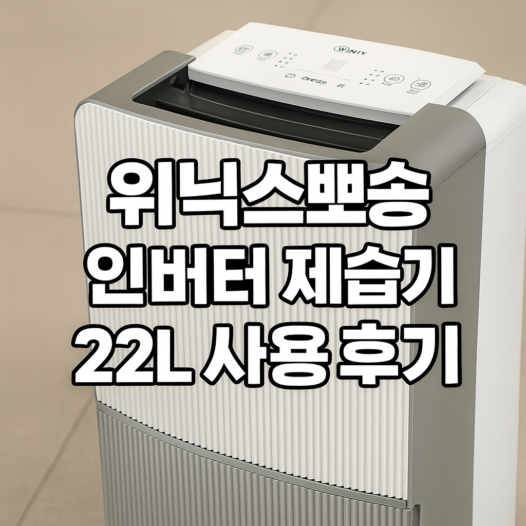 위닉스 뽀송 인버터 제습기 후기