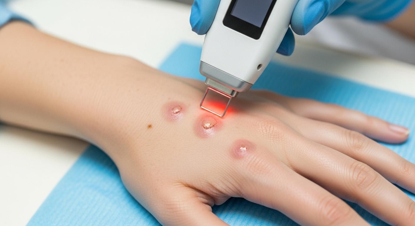 손등 검버섯 레이저 가격