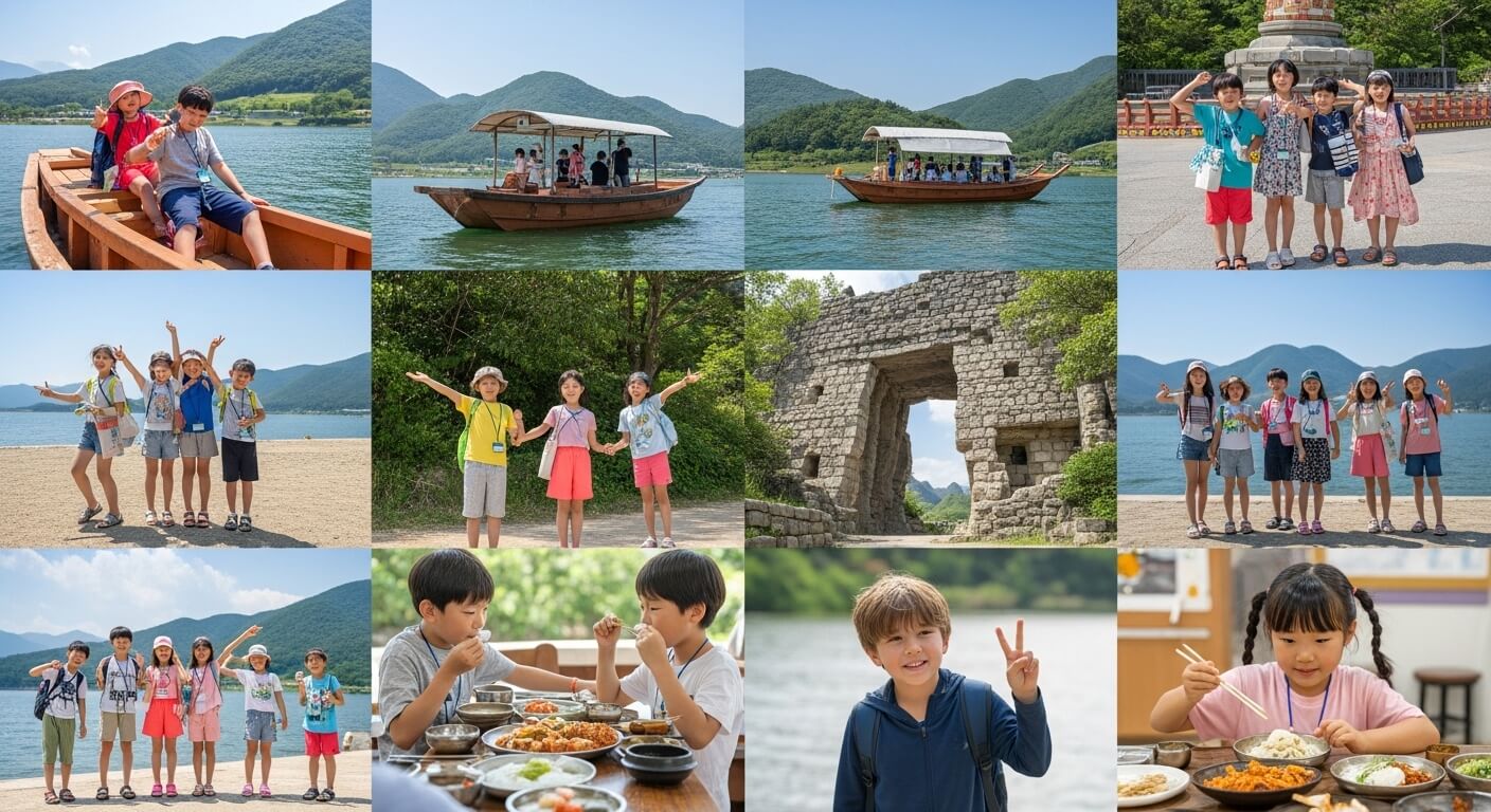 초등학교 여름방학 단양 만천하스카이워크