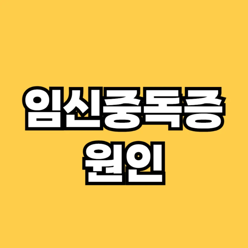 임신중독증 원인