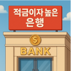 적금 이자 높은 5곳 추천