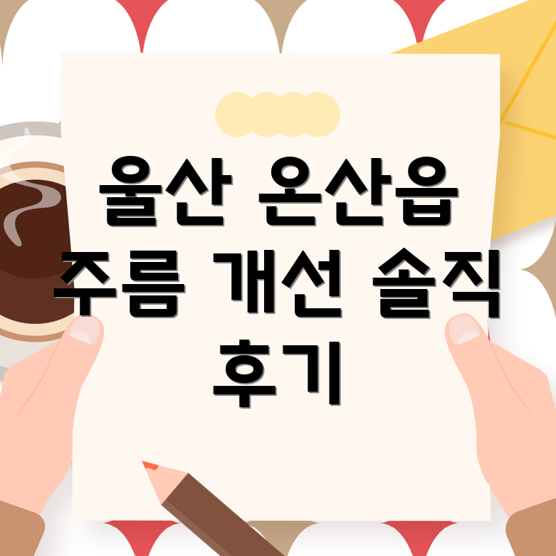 울산 온산읍 주름 개선