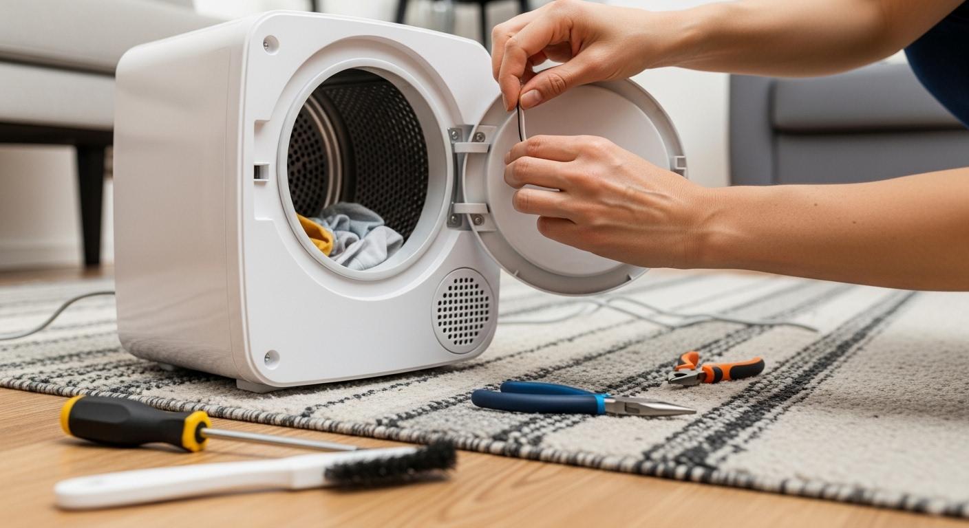 원룸 거주층 소형 건조기 문제 해결