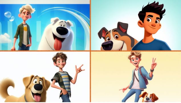 픽사 스타일 아바타