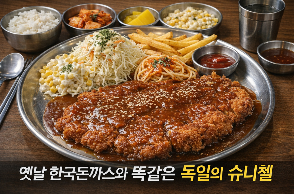 옛날 한국돈까스의 정체는 독일 슈니첼이었다?
