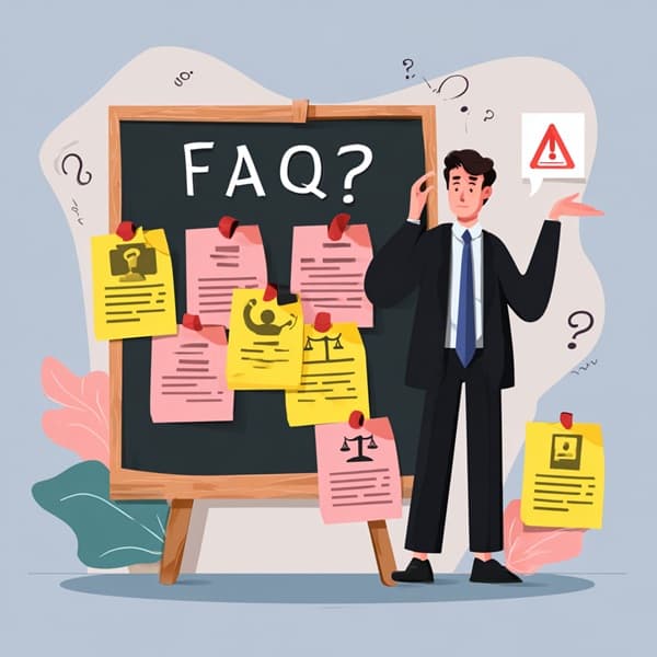 차압 대응 FAQ를 설명하는 시각 자료