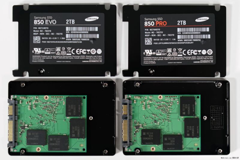 850 PRO와 850 EVO 차이