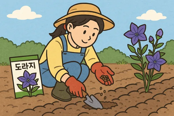 도라지 파종시기와 재배 방법13