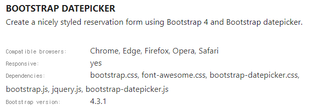 Date-picker-부트스트랩-bootstrap