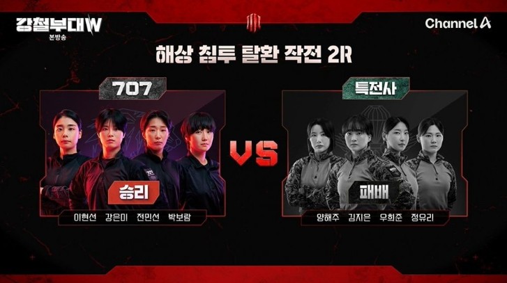 강철부대W 707, 특전사와의 대결에서 승리의 비결은1