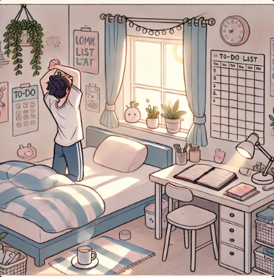 자취생을 위한 하루 루틴에 관한 사진