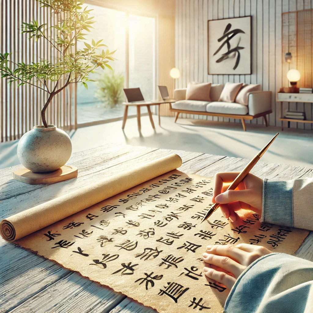 고대 문자 필사 힐링법 - 잊혀진 글자를 따라 쓰며 정서적 안정을 찾는 방법